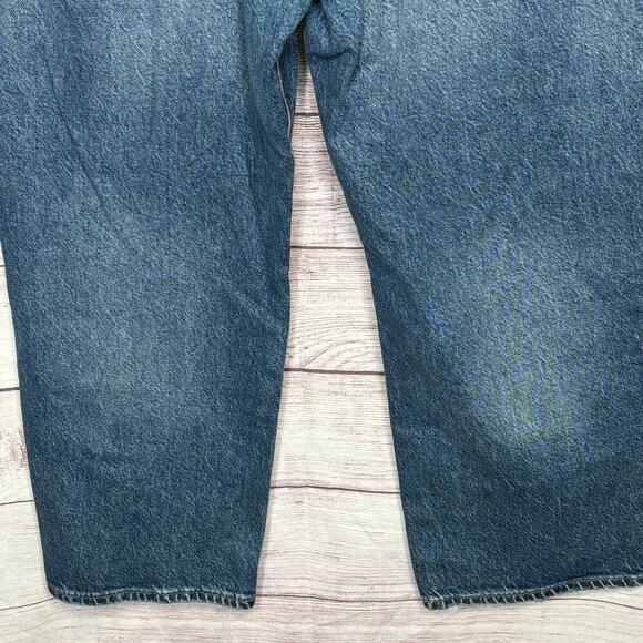 American Eagle Super High Rise Ankle Straight Denim Jeans New Size 20 Short - Picture 7 of 14